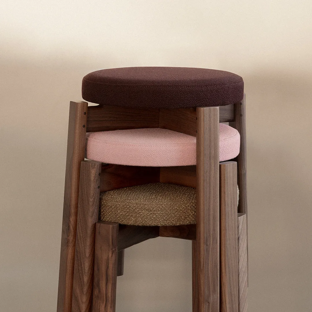 Passage Stool - Seat Upholstered - Stackable