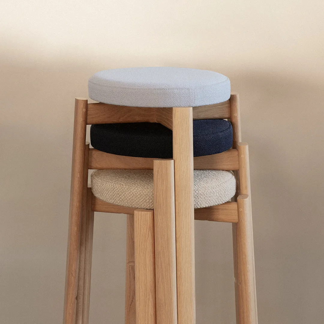 Passage Stool - Seat Upholstered - Stackable