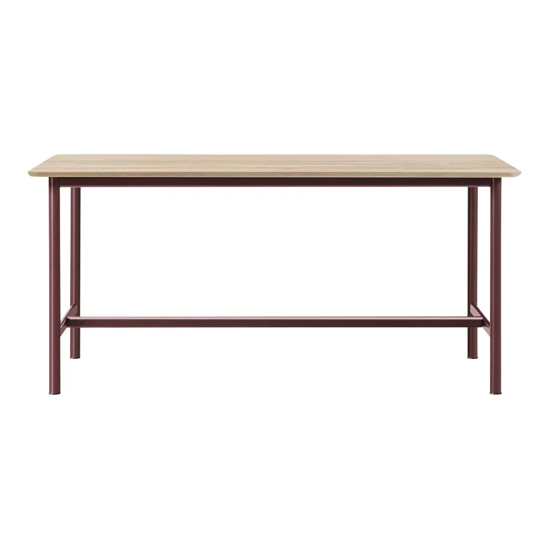 Plan Bar Height Rectangular Table