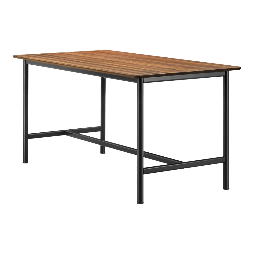 Plan Bar Height Rectangular Table