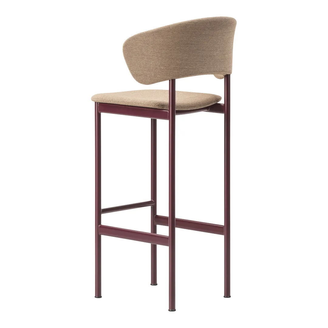 Plan Barstool w/ Arm - Fully Upholstered