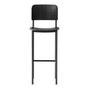 Plan Barstool - Wood Seat & Back