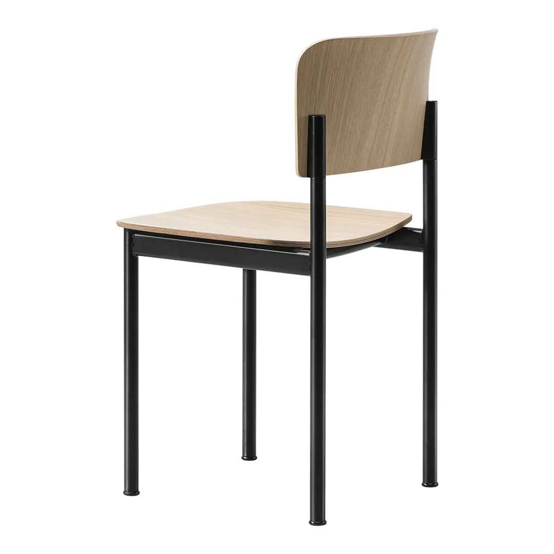 Plan Chair - Wood Seat & Back