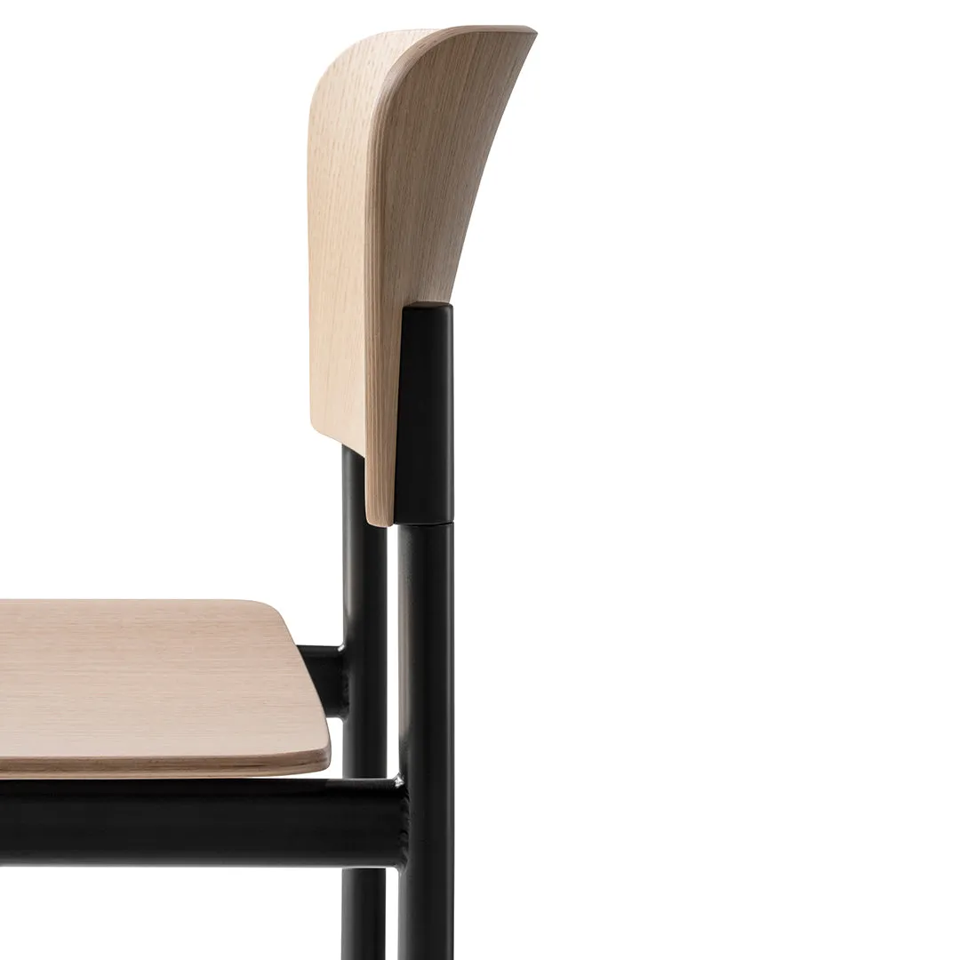 Plan Chair - Wood Seat & Back