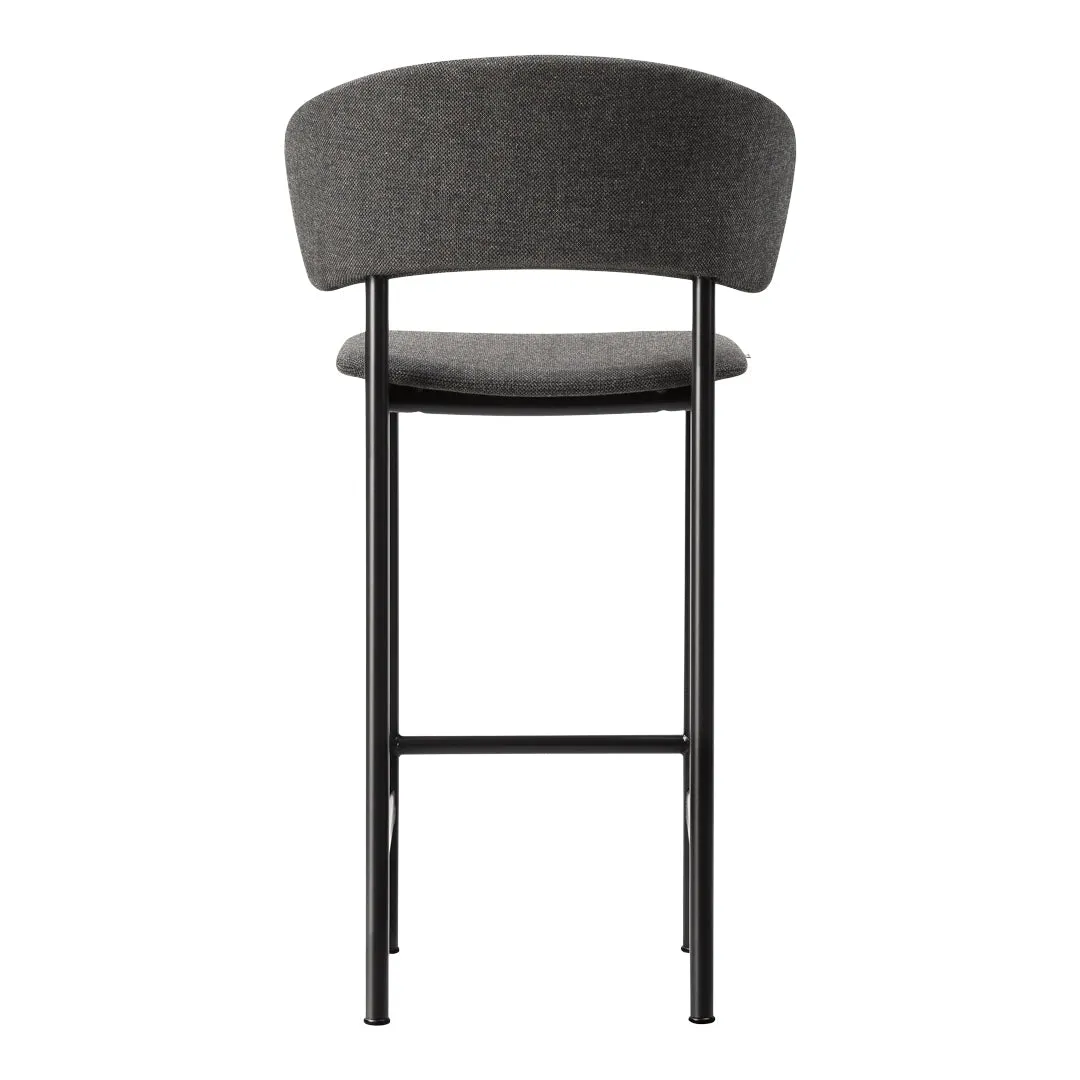 Plan Counter Stool w/ Arm - Fully Upholstered