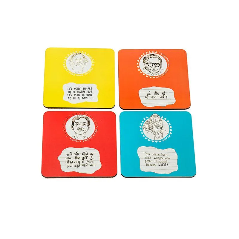 Poetic Coasters Set