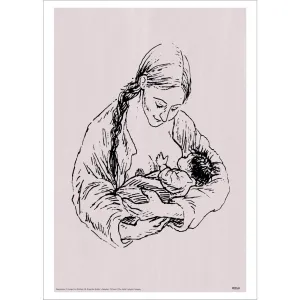 Poster & Frame Astrid Lindgren - Mom - Ronja The Robbers Daughter
