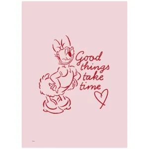 Poster & Frame Disney - Good Things Takes Time