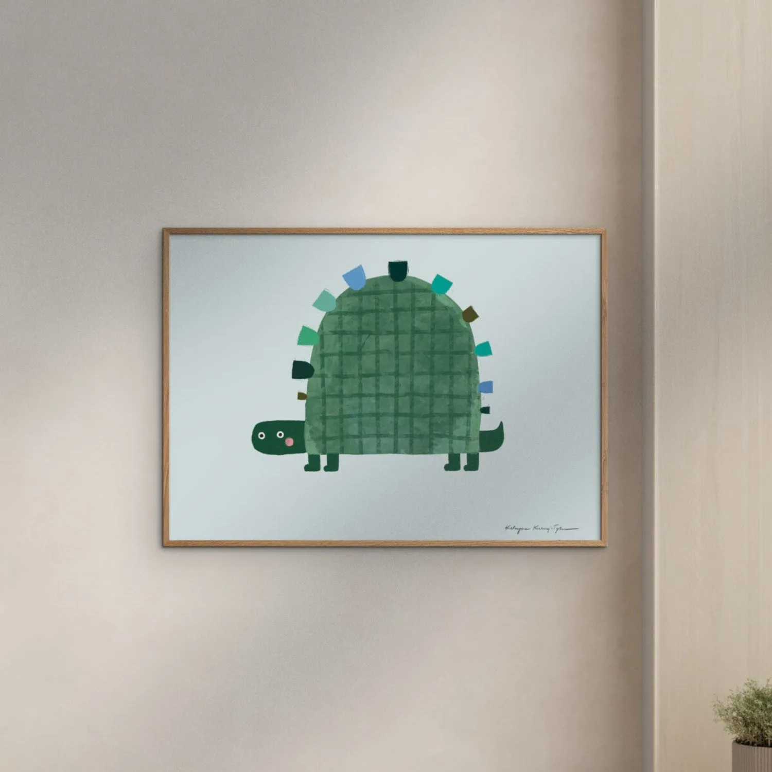 Poster & Frame Wild Apple - Turtle