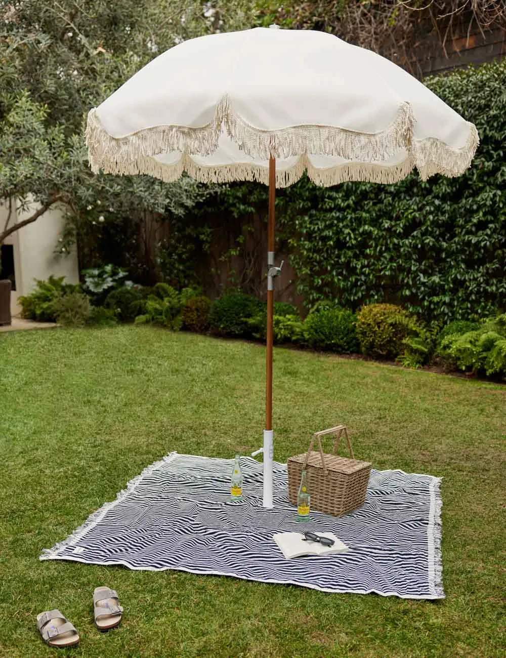 Premium Beach Umbrella by Business & Pleasure Co. Lulu and Georgia