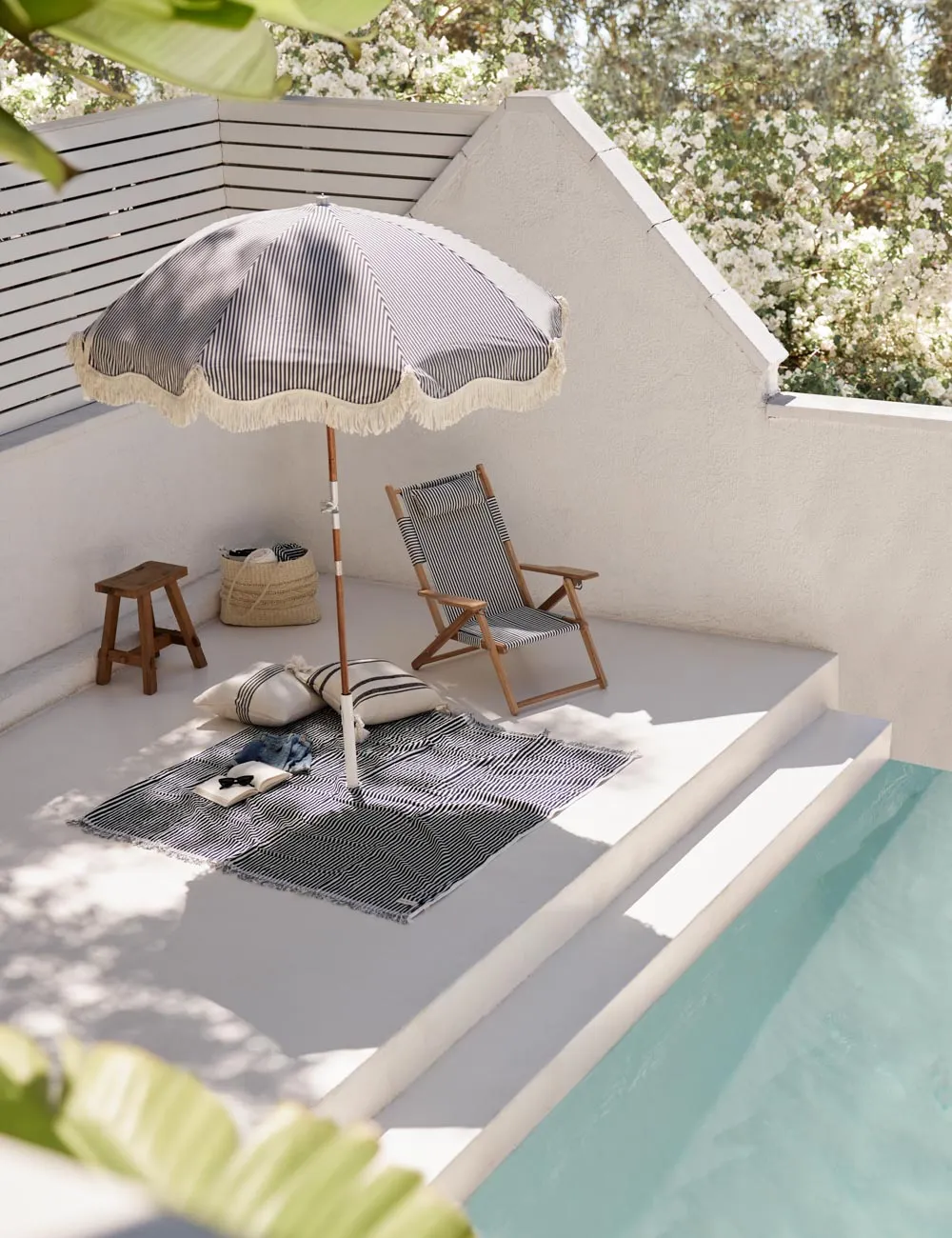 Premium Beach Umbrella by Business & Pleasure Co. Lulu and Georgia
