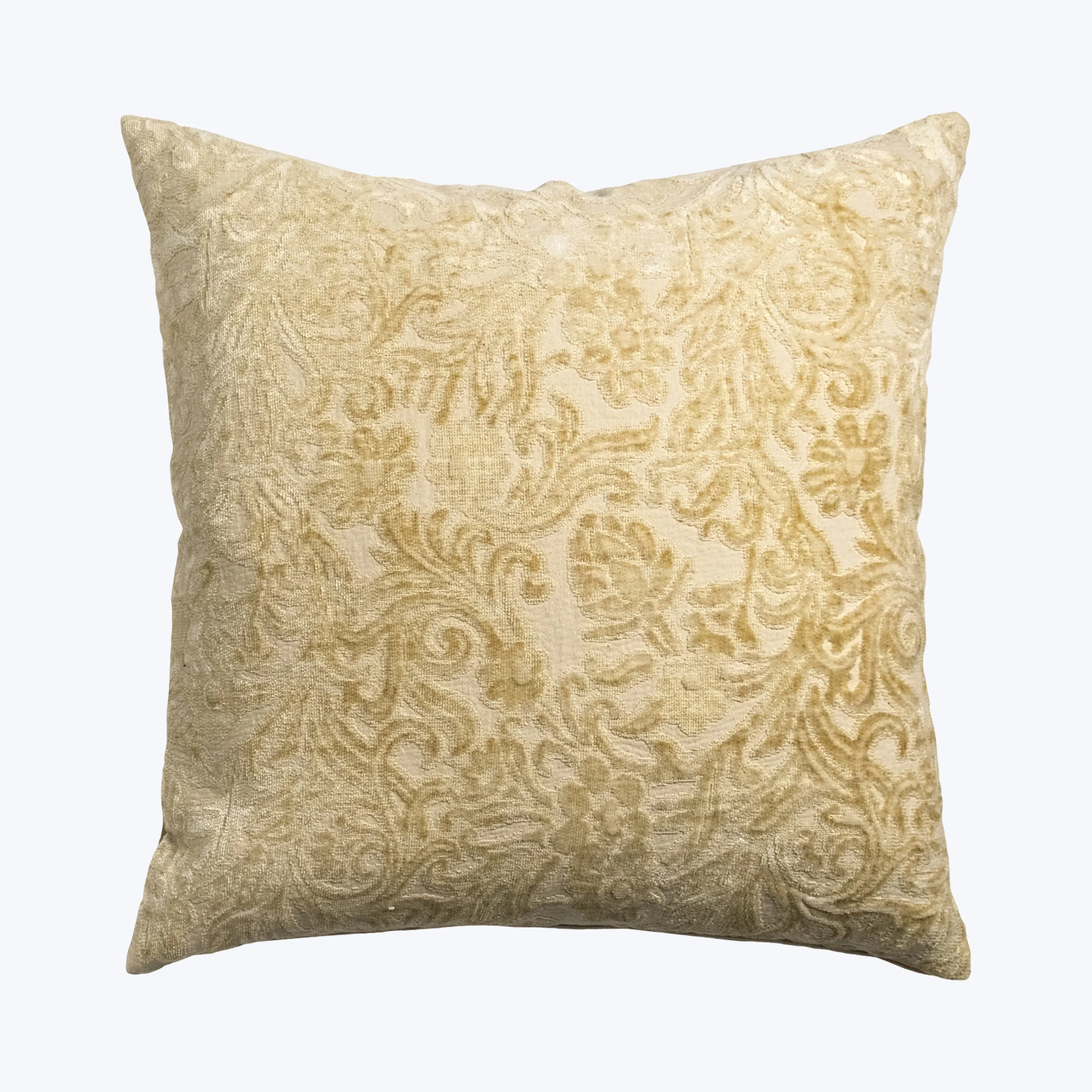 Prospect Park Woven Jacquard Pillow Gold