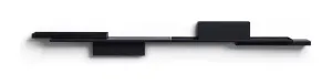 Puik Duplex Wall Shelf, Black