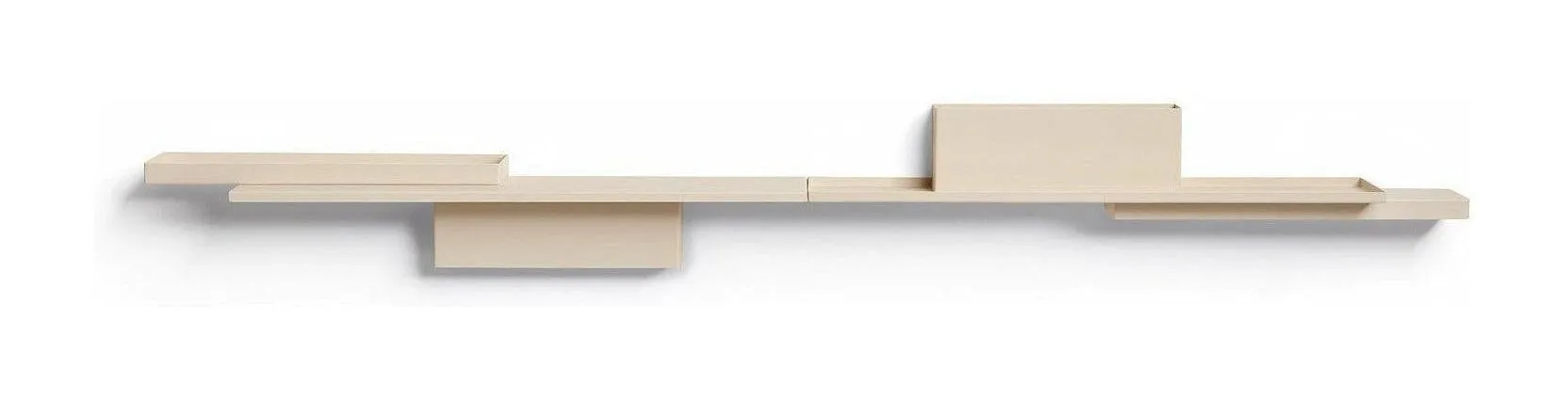 Puik Duplex Wall Shelf, Cream