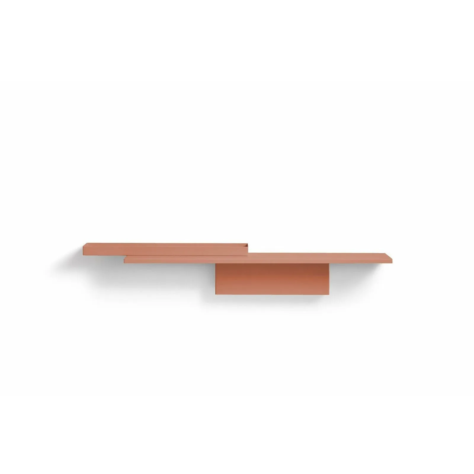 Puik Duplex Wall Shelf, Pink