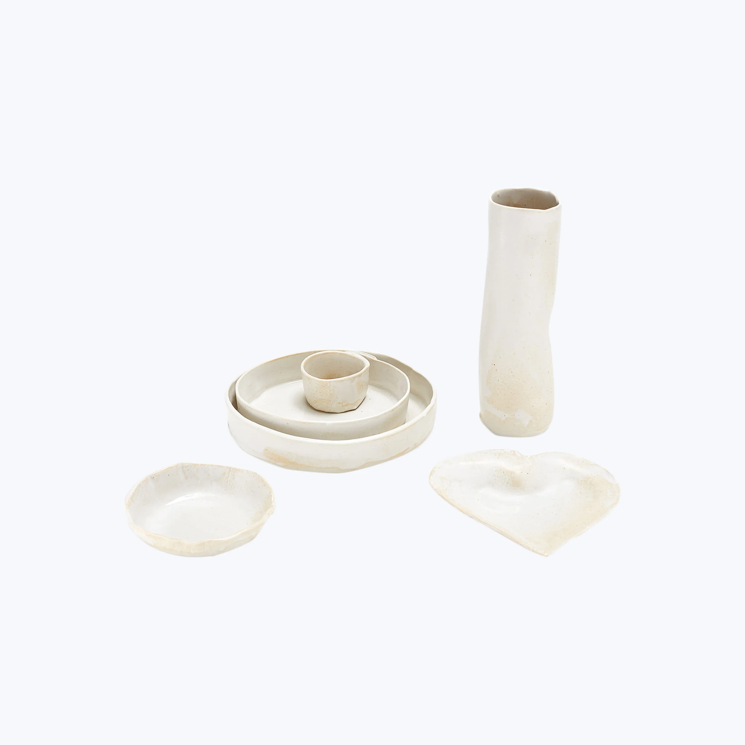 Pure White Bud Vase