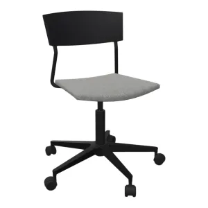 Pure X Conference Chair - Upholstered Seat - 5-Star Base w/ Casters