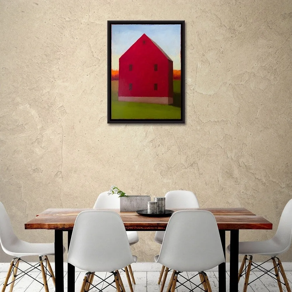 "Big Red" Gallery Wrapped Floater-framed Canvas