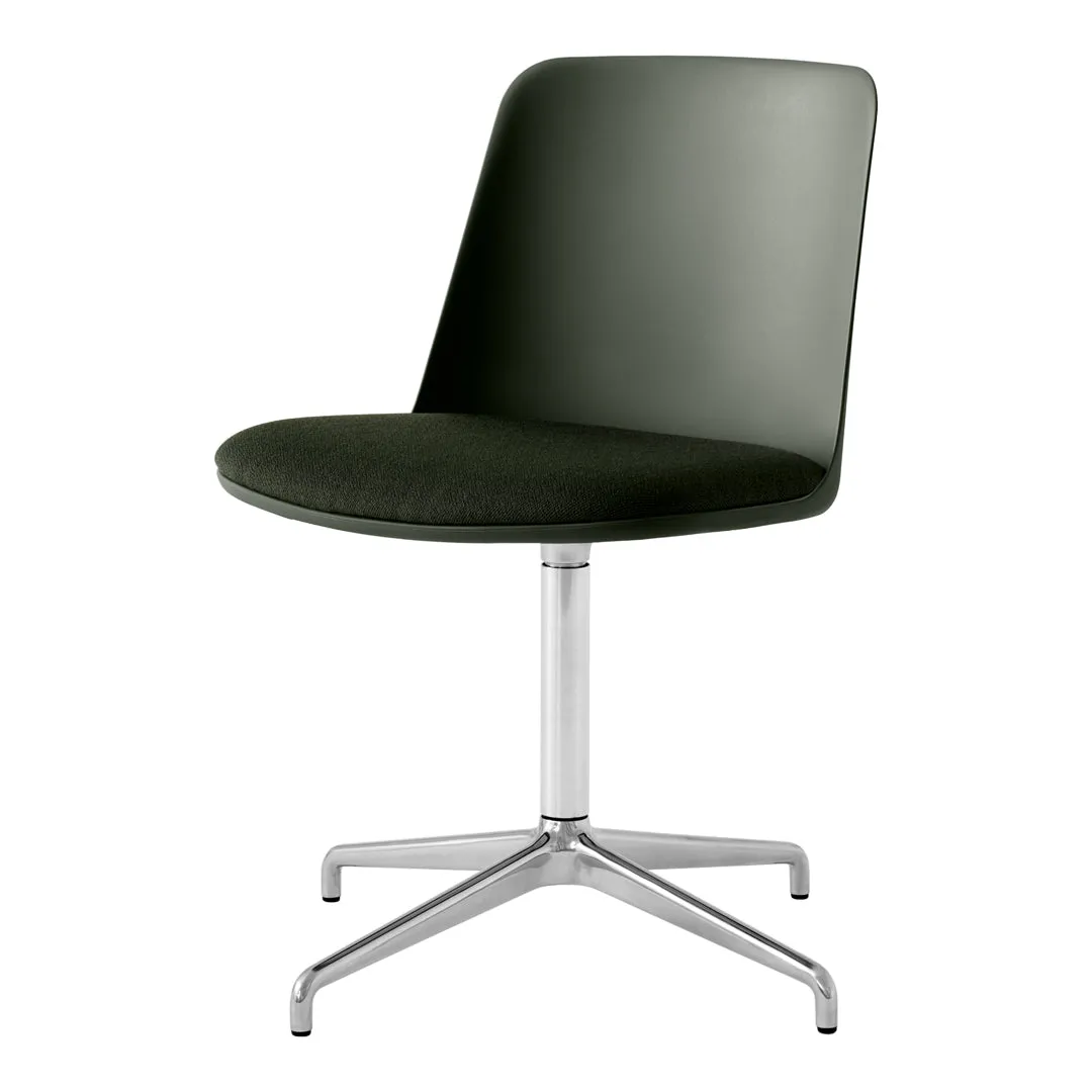 Rely HW17 Chair - 4-Star Swivel Base w/ Return
