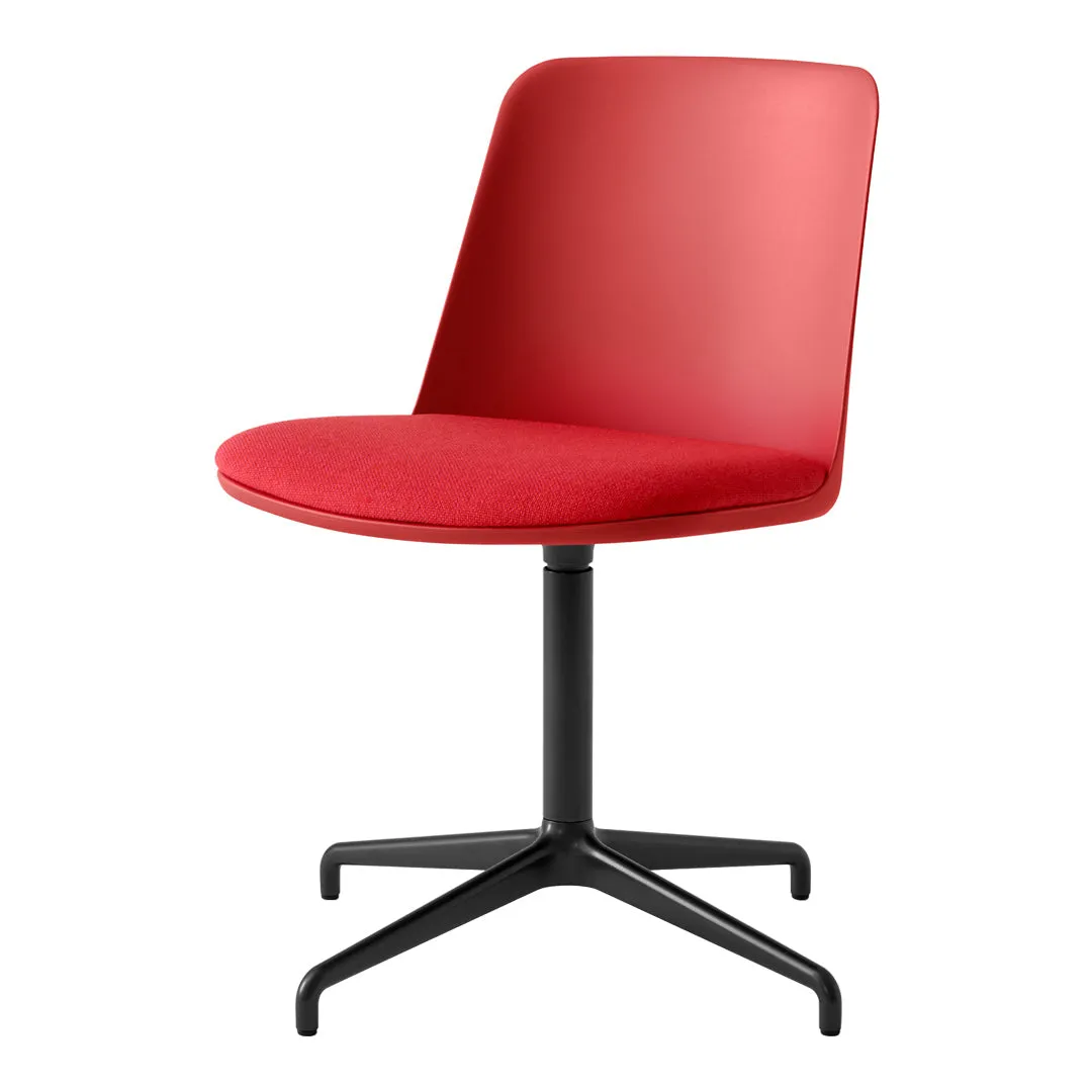 Rely HW17 Chair - 4-Star Swivel Base w/ Return