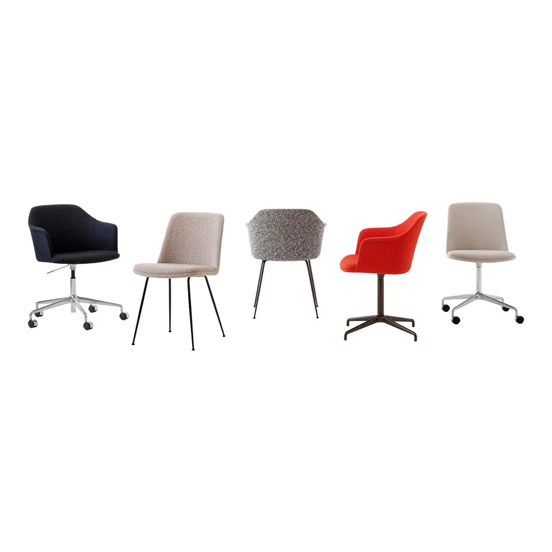 Rely HW24 Chair - 4-Star Swivel Base w/ Casters