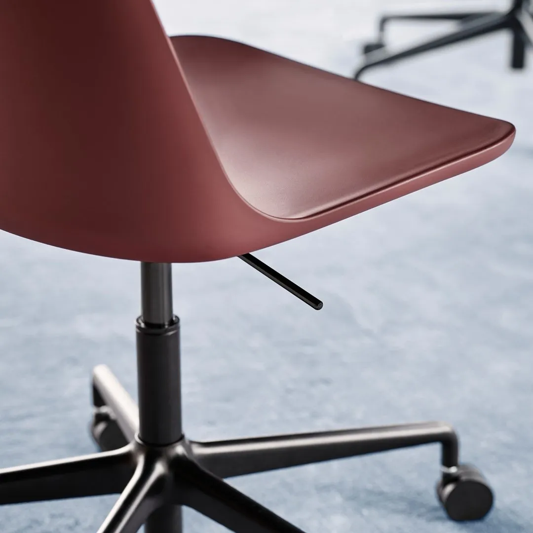 Rely HW28 Chair - 5-Star Swivel Base w/ Casters   Gaslift