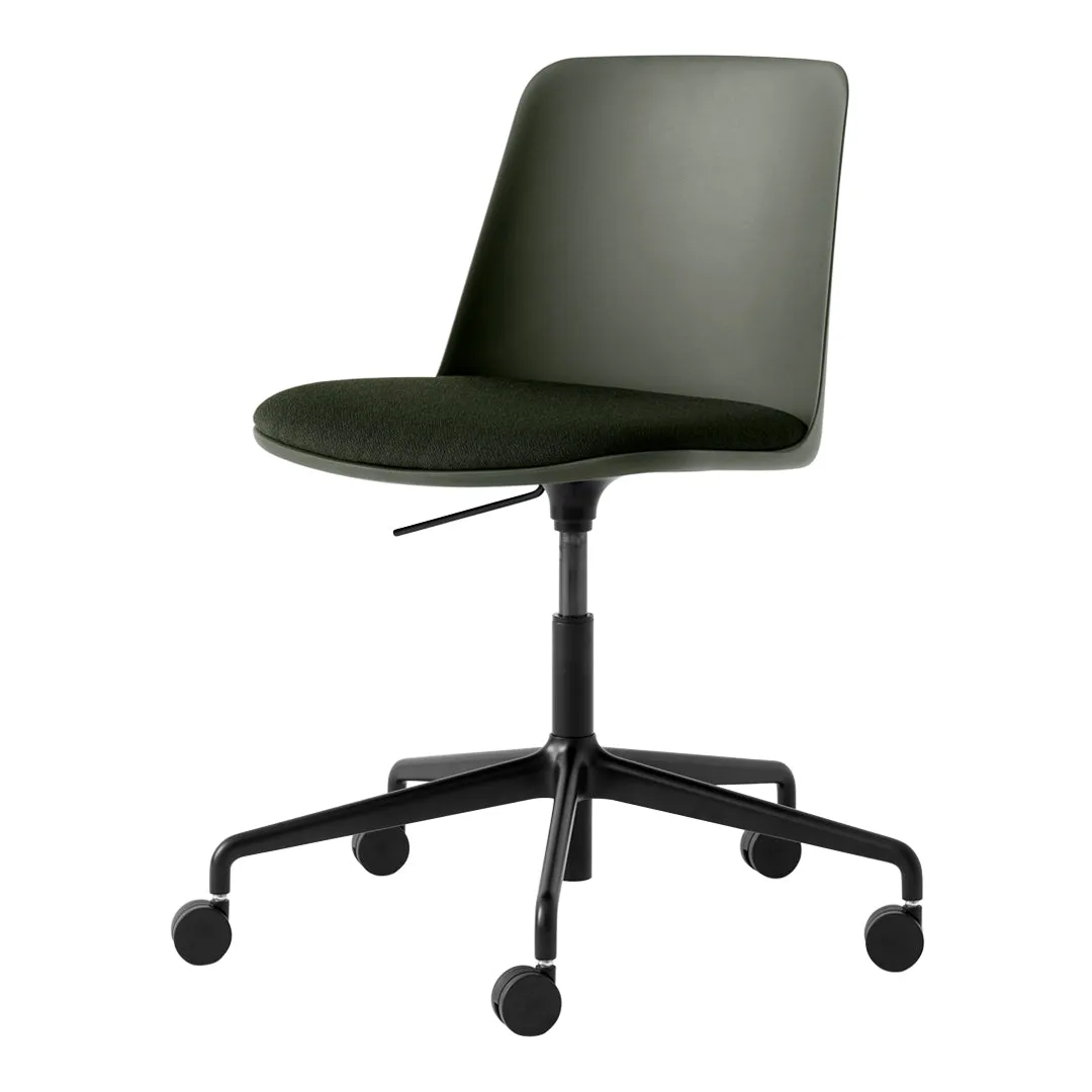 Rely HW29 Armchair - 5-Star Swivel Base w/ Casters   Gaslift