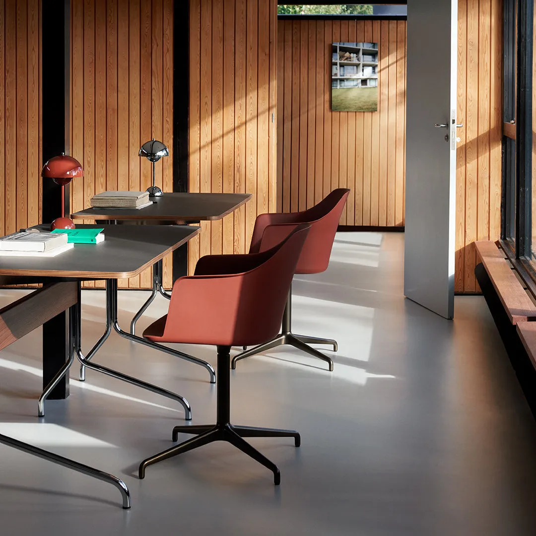 Rely HW43 Swivel Office Armchair w/ Return