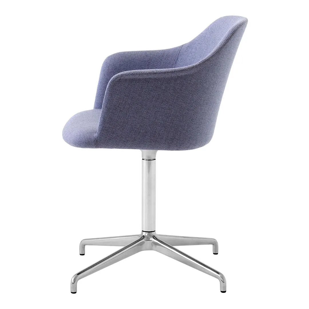 Rely HW45 Armchair - 4-Star Swivel Base w/ Return