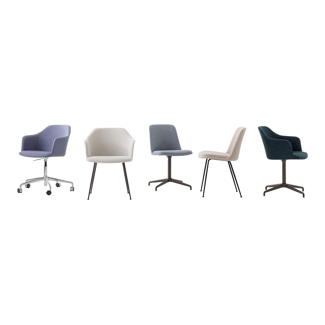 Rely HW55 Armchair - 5-Star Swivel Base w/ Casters   Gaslift