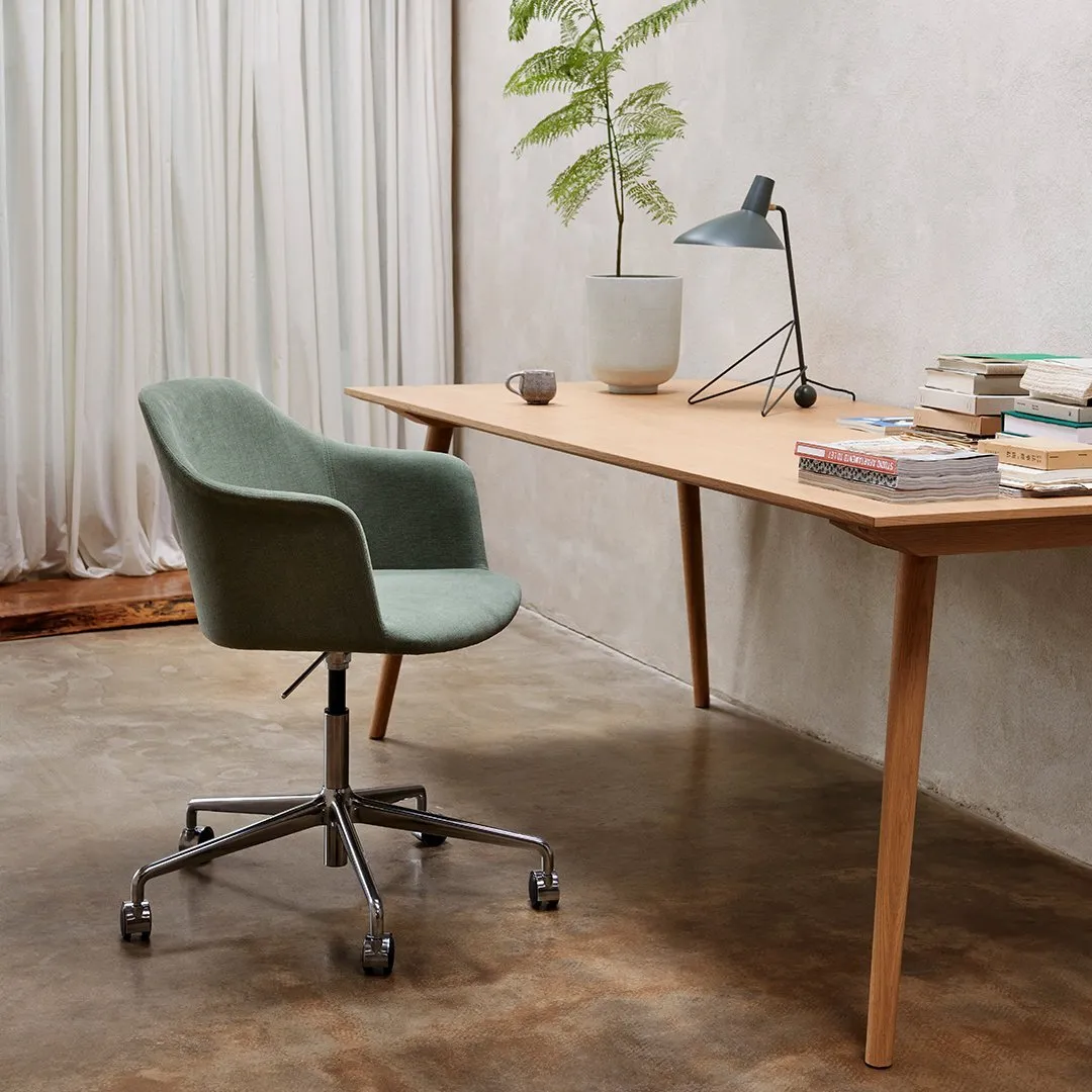 Rely HW55 Armchair - 5-Star Swivel Base w/ Casters   Gaslift