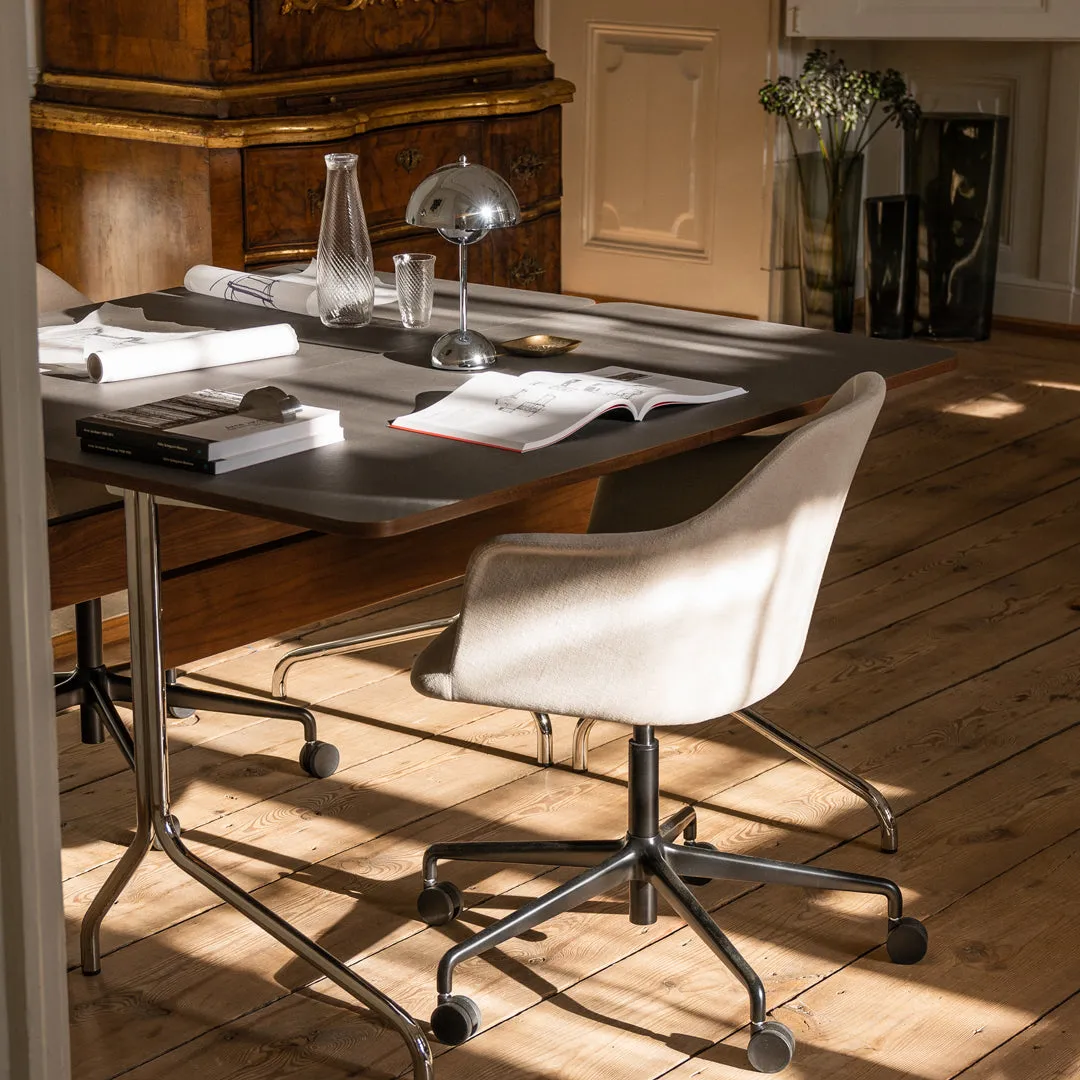 Rely HW55 Armchair - 5-Star Swivel Base w/ Casters   Gaslift