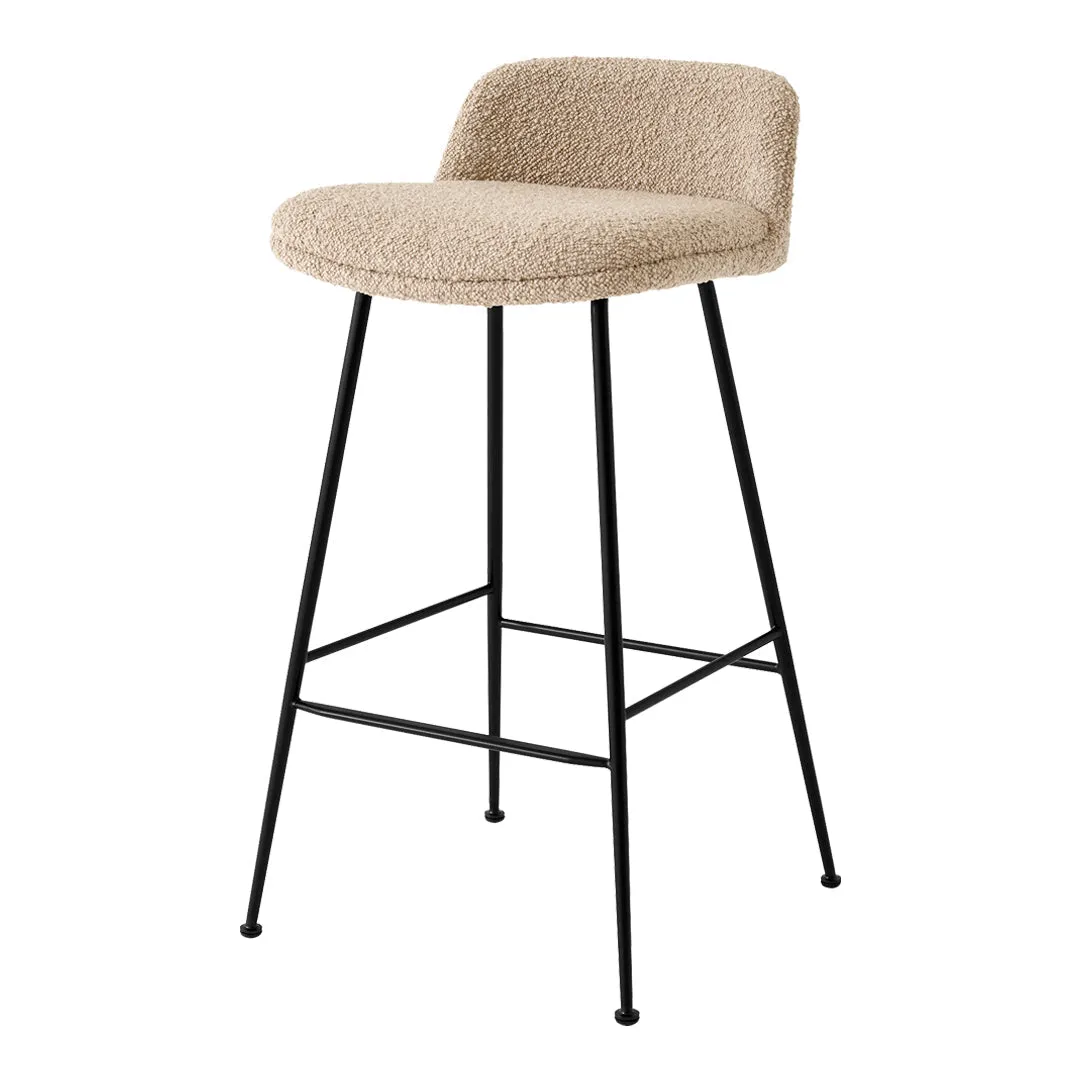 Rely HW84 Low Back Counter Stool - Fully Upholstered