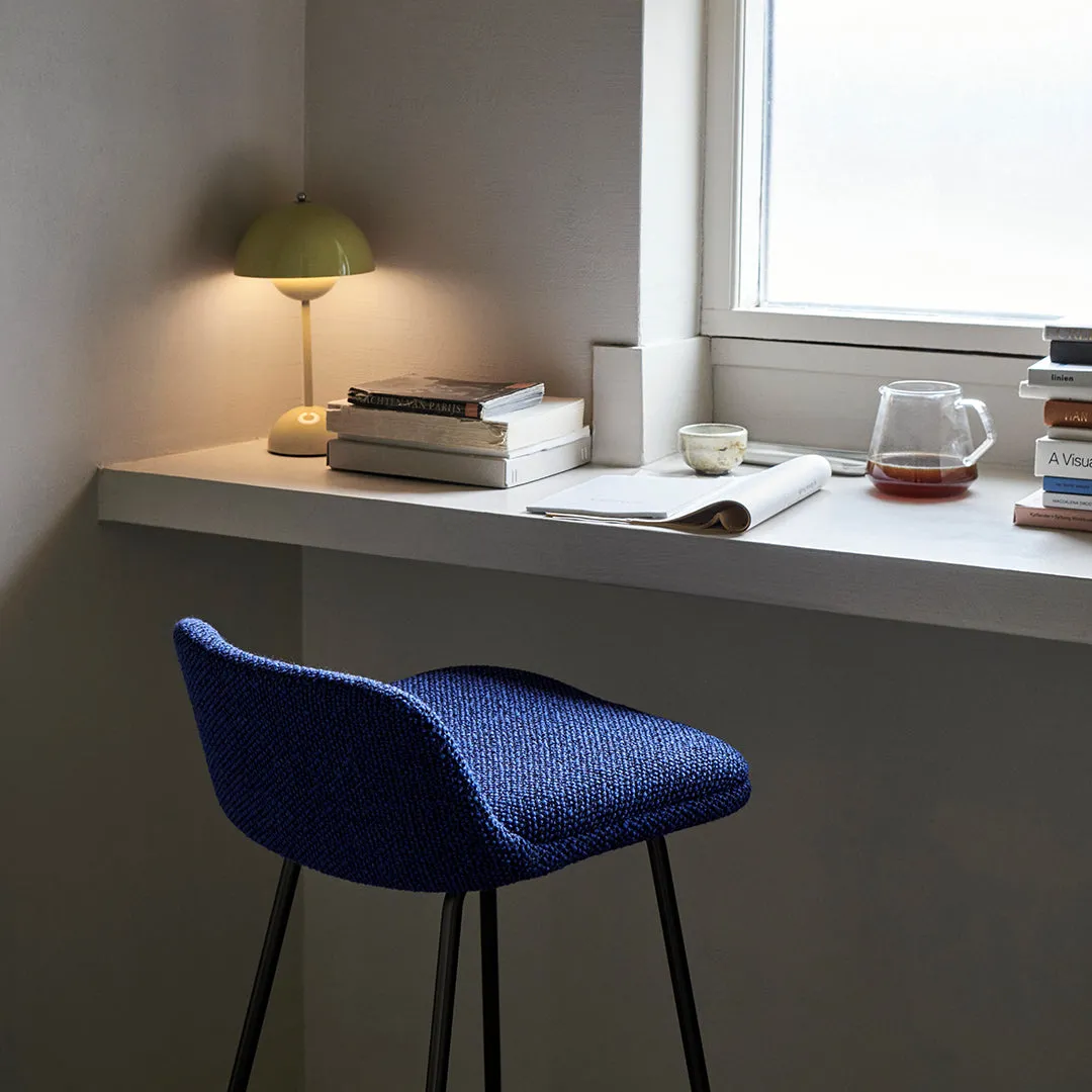 Rely HW84 Low Back Counter Stool - Fully Upholstered