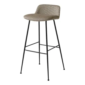 Rely HW88 Low Back Bar Stool - Fully Upholstered
