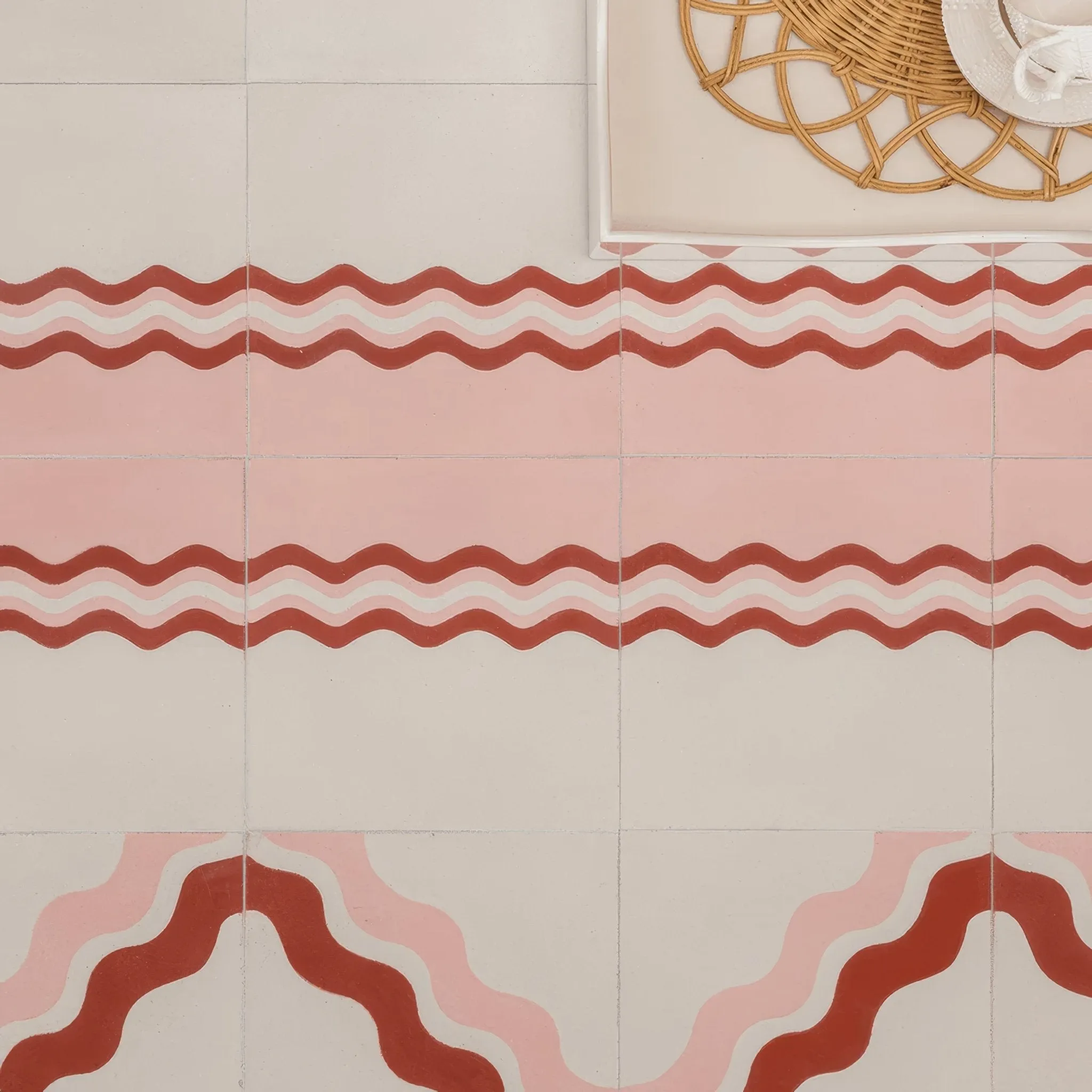 Ric Rac Bubblegum One Tile