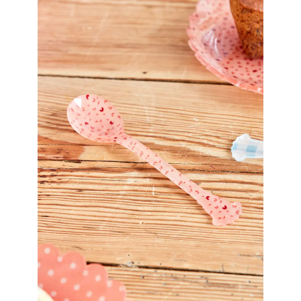 Rice DK Acrylic Teaspoon - Pink