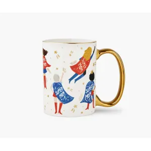 Rifle Paper Co Super Mom Porcelain Mug