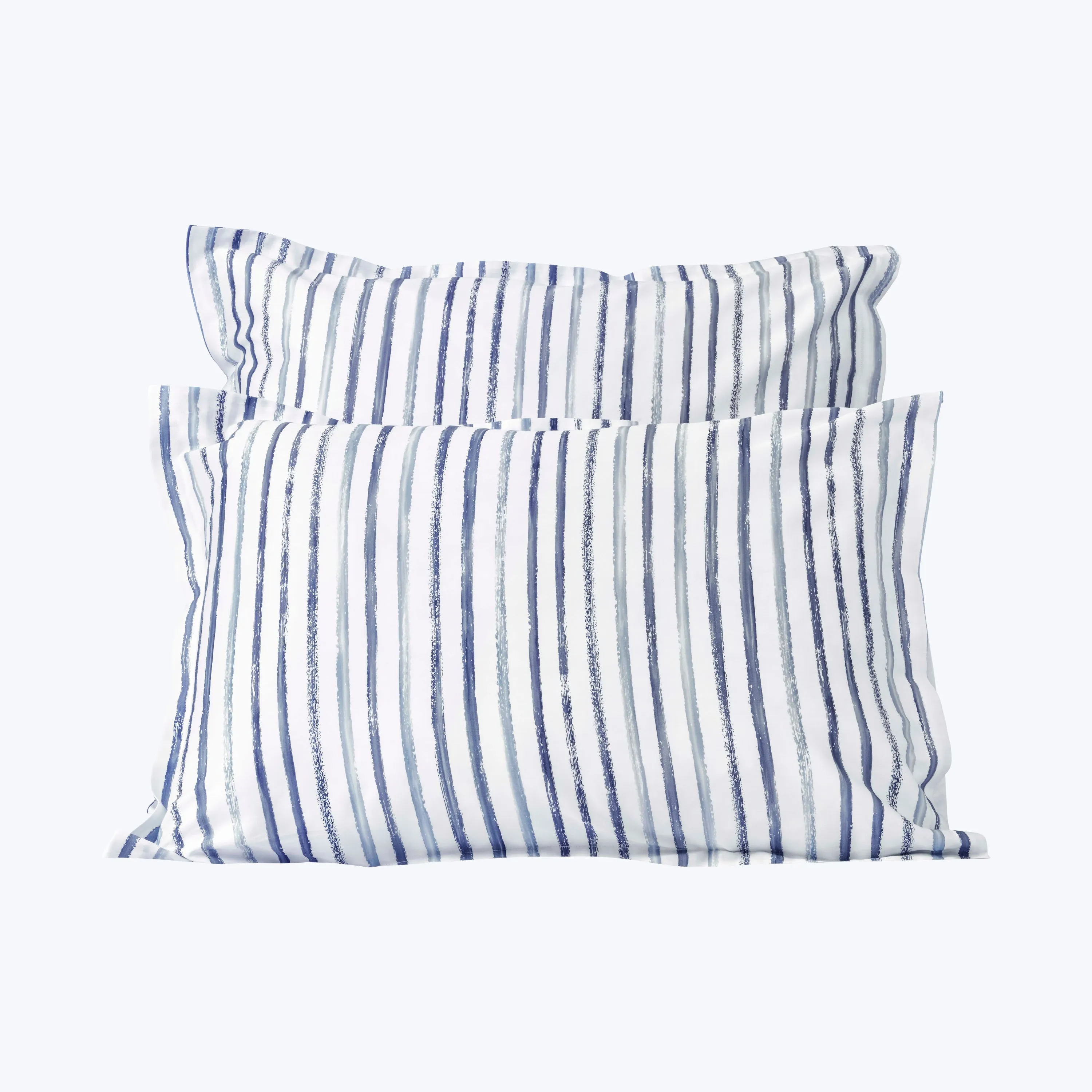 Rigato Duvets & Shams, Blue