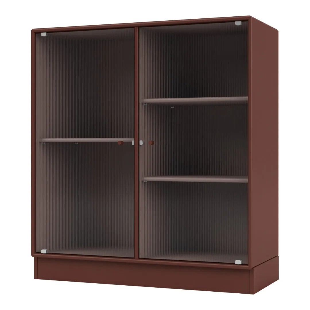 Ripple II Vitrine Cabinet -  Plinth