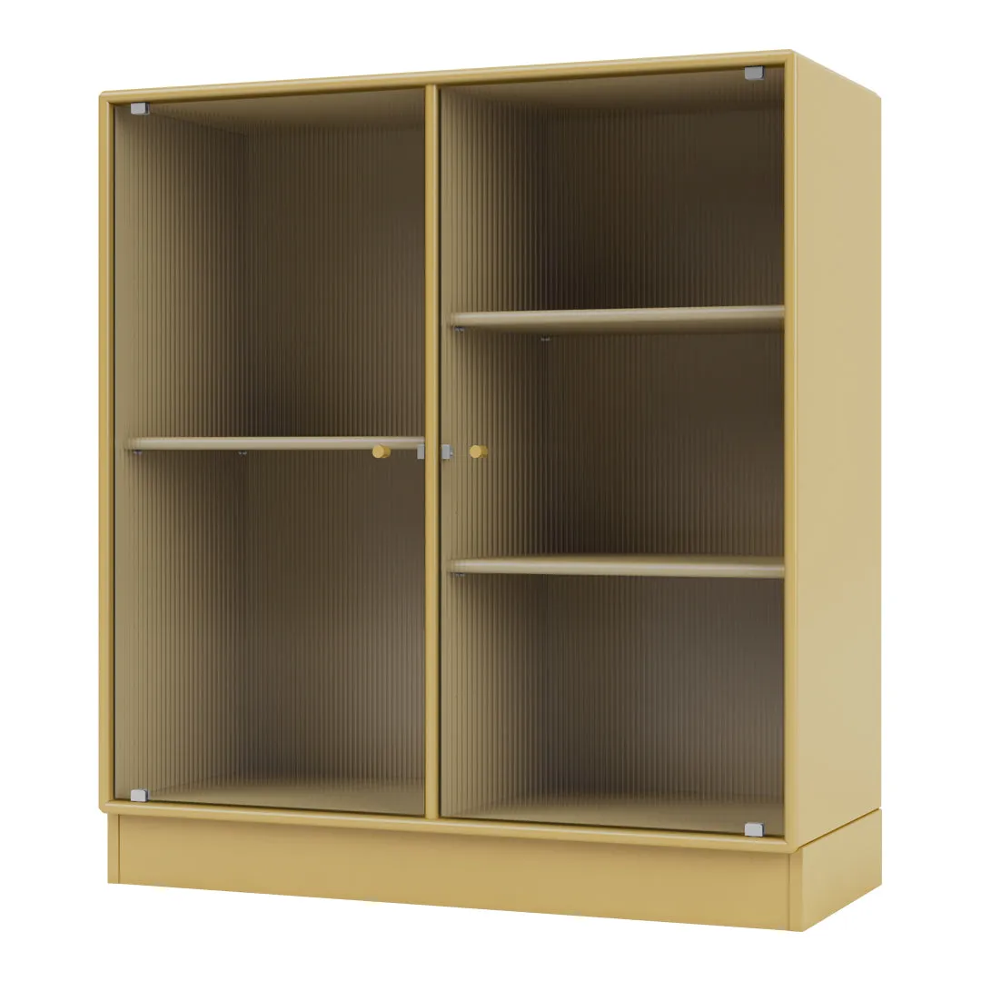 Ripple II Vitrine Cabinet -  Plinth