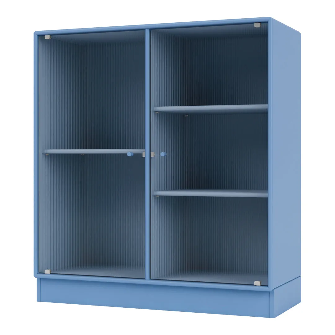 Ripple II Vitrine Cabinet -  Plinth