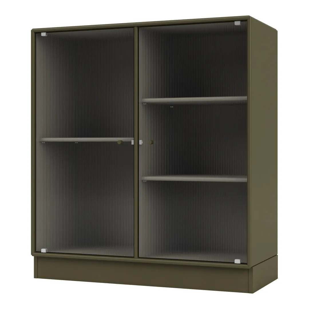 Ripple II Vitrine Cabinet -  Plinth