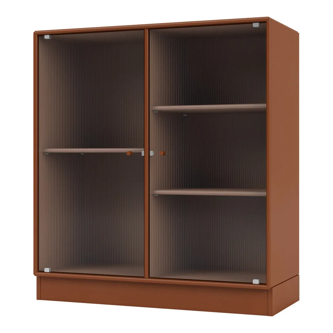 Ripple II Vitrine Cabinet -  Plinth