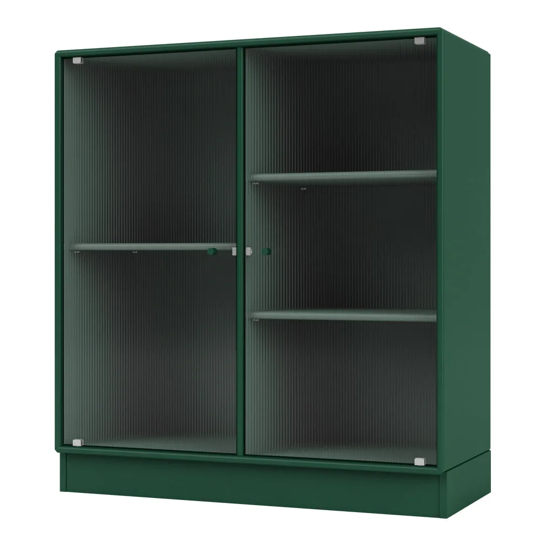 Ripple II Vitrine Cabinet -  Plinth
