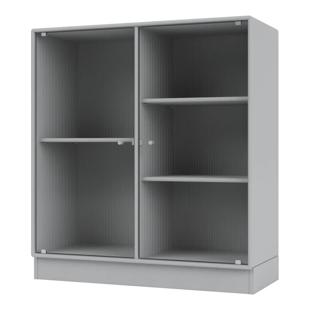 Ripple II Vitrine Cabinet -  Plinth