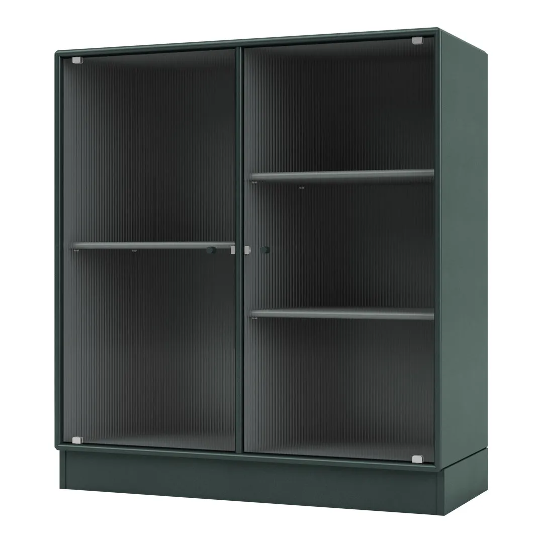 Ripple II Vitrine Cabinet -  Plinth