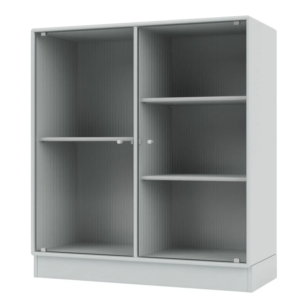 Ripple II Vitrine Cabinet -  Plinth