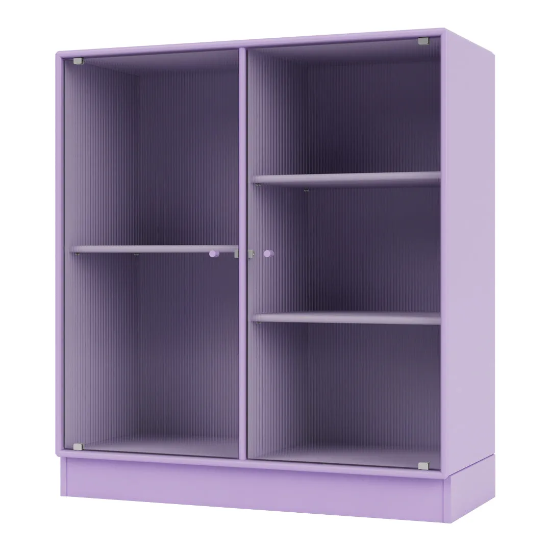 Ripple II Vitrine Cabinet -  Plinth