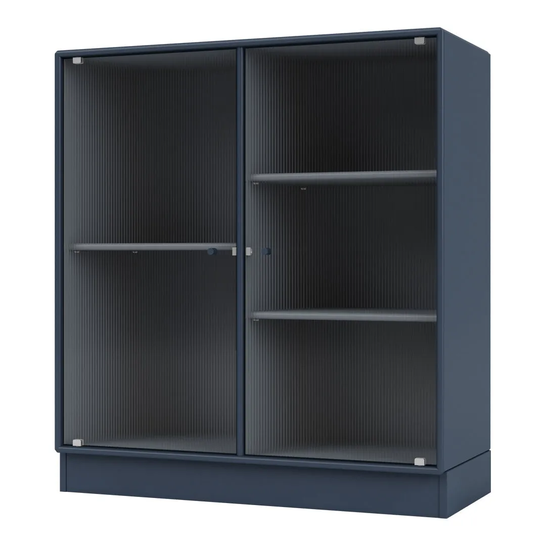 Ripple II Vitrine Cabinet -  Plinth